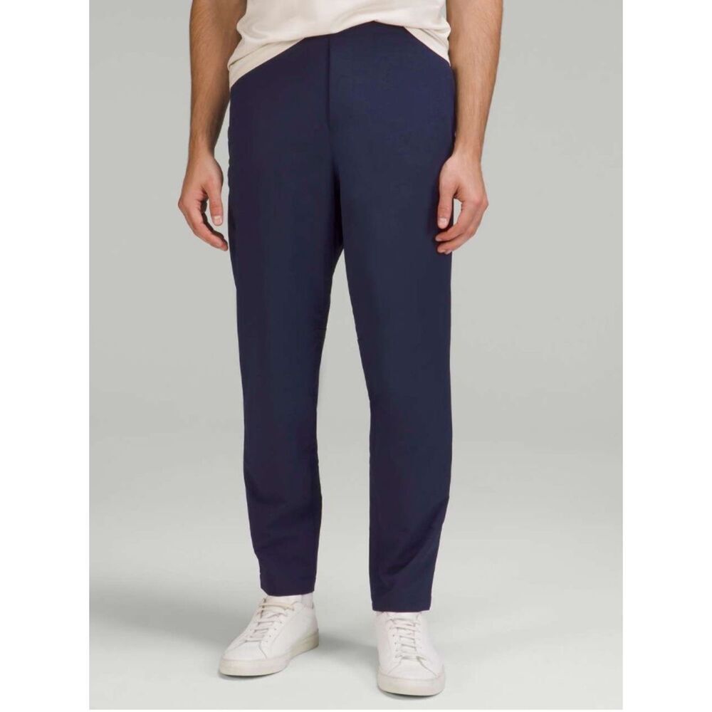 LULULEMON New Venture Trouser *Pique Fabric Classic Navy Men’s Size Medium